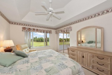 Wow!! Look at the panoramic views of the lake and 9th hole from on Estero Country Club in Florida - for sale on GolfHomes.com, golf home, golf lot