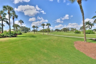 Wow!! Look at the panoramic views of the lake and 9th hole from on Estero Country Club in Florida - for sale on GolfHomes.com, golf home, golf lot