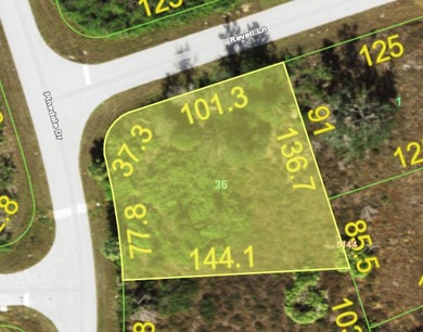 Large oversized CORNER LOT with NO adjacent neighbors in the on Duffys Golf Center in Florida - for sale on GolfHomes.com, golf home, golf lot