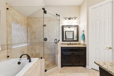 Discover refined living in the gated community of Hidden Lakes - on Sky Creek Ranch Golf Club in Texas - for sale on GolfHomes.com, golf home, golf lot