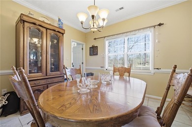 Well, maintained 4-bedroom, 2.5 bath colonial featuring an on Kiln Creek Golf and Country Club in Virginia - for sale on GolfHomes.com, golf home, golf lot