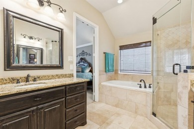Discover refined living in the gated community of Hidden Lakes - on Sky Creek Ranch Golf Club in Texas - for sale on GolfHomes.com, golf home, golf lot