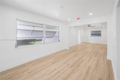 Stunning 3 bedroom 2 bathroom all new modern renovation with on Leisureville Community Golf Course in Florida - for sale on GolfHomes.com, golf home, golf lot