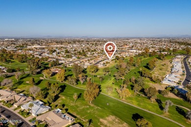 GOLF COURSE LOT! This home sits on the 18th fairway of the on Sun City Country Club in Arizona - for sale on GolfHomes.com, golf home, golf lot