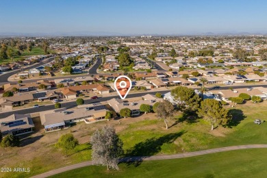 GOLF COURSE LOT! This home sits on the 18th fairway of the on Sun City Country Club in Arizona - for sale on GolfHomes.com, golf home, golf lot