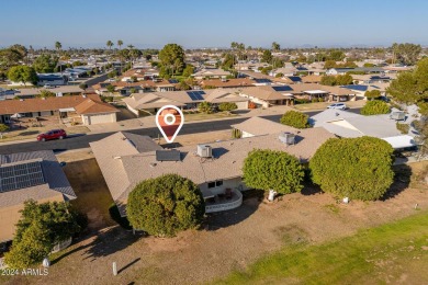 GOLF COURSE LOT! This home sits on the 18th fairway of the on Sun City Country Club in Arizona - for sale on GolfHomes.com, golf home, golf lot