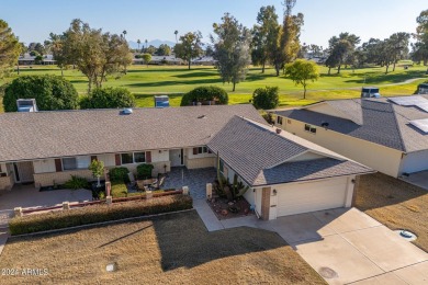 GOLF COURSE LOT! This home sits on the 18th fairway of the on Sun City Country Club in Arizona - for sale on GolfHomes.com, golf home, golf lot