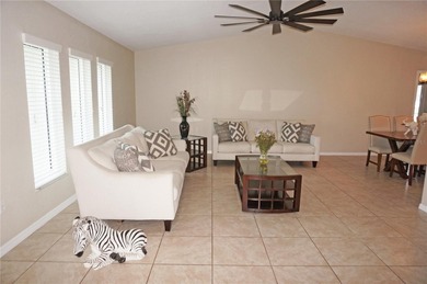 Impressive 3 Bedroom, 2 Bathroom home with attached 2 Car Garage on Deep Creek Golf Club in Florida - for sale on GolfHomes.com, golf home, golf lot