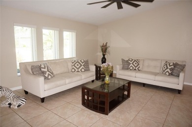 Impressive 3 Bedroom, 2 Bathroom home with attached 2 Car Garage on Deep Creek Golf Club in Florida - for sale on GolfHomes.com, golf home, golf lot