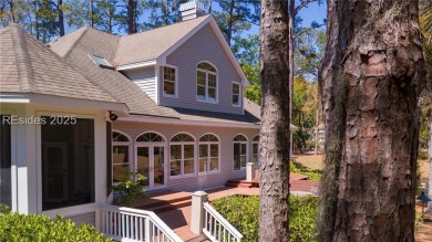 This lovely 3,213 sq ft 4BR/4BA coastal home is perfectly on Haig Point Golf Club in South Carolina - for sale on GolfHomes.com, golf home, golf lot