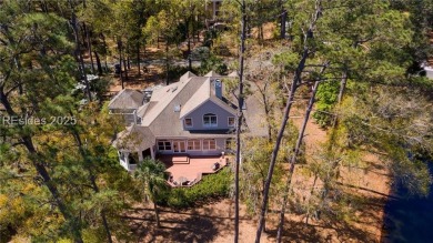 This lovely 3,213 sq ft 4BR/4BA coastal home is perfectly on Haig Point Golf Club in South Carolina - for sale on GolfHomes.com, golf home, golf lot