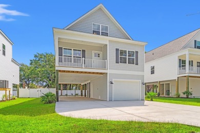 Charming New Construction Beach House with Pool and Ample on Beachwood Golf Club in South Carolina - for sale on GolfHomes.com, golf home, golf lot
