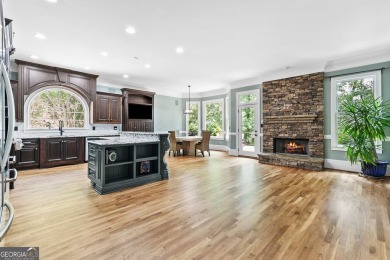 EXQUISITE LUXURY LIVING IN ST MARLO COUNTRY CLUB! This all-brick on St. Marlo Country Club in Georgia - for sale on GolfHomes.com, golf home, golf lot