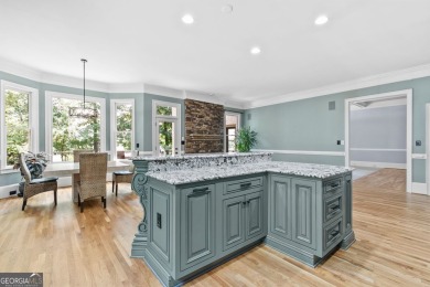 EXQUISITE LUXURY LIVING IN ST MARLO COUNTRY CLUB! This all-brick on St. Marlo Country Club in Georgia - for sale on GolfHomes.com, golf home, golf lot