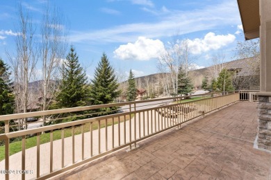 Beautiful traditional Park City home with grand views and backs on Jeremy Golf and Country Club in Utah - for sale on GolfHomes.com, golf home, golf lot