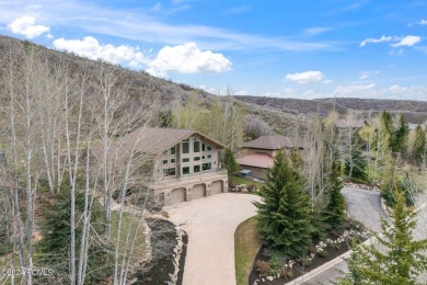 Beautiful traditional Park City home with grand views and backs on Jeremy Golf and Country Club in Utah - for sale on GolfHomes.com, golf home, golf lot
