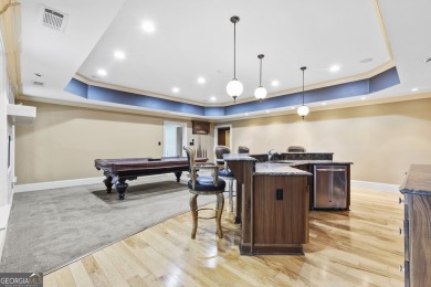 EXQUISITE LUXURY LIVING IN ST MARLO COUNTRY CLUB! This all-brick on St. Marlo Country Club in Georgia - for sale on GolfHomes.com, golf home, golf lot