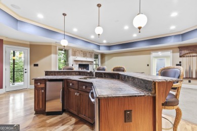 EXQUISITE LUXURY LIVING IN ST MARLO COUNTRY CLUB! This all-brick on St. Marlo Country Club in Georgia - for sale on GolfHomes.com, golf home, golf lot