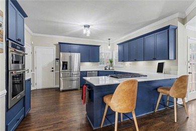 Stunning traditional brick-front home with exceptional curb on Heritage Golf Links in Georgia - for sale on GolfHomes.com, golf home, golf lot