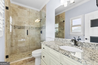 EXQUISITE LUXURY LIVING IN ST MARLO COUNTRY CLUB! This all-brick on St. Marlo Country Club in Georgia - for sale on GolfHomes.com, golf home, golf lot
