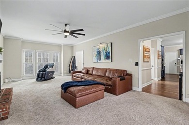 Stunning traditional brick-front home with exceptional curb on Heritage Golf Links in Georgia - for sale on GolfHomes.com, golf home, golf lot