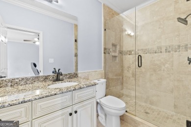 EXQUISITE LUXURY LIVING IN ST MARLO COUNTRY CLUB! This all-brick on St. Marlo Country Club in Georgia - for sale on GolfHomes.com, golf home, golf lot