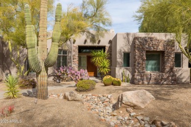 Live like you're on vacation in this stunning golf course home on Troon North Golf Club  in Arizona - for sale on GolfHomes.com, golf home, golf lot