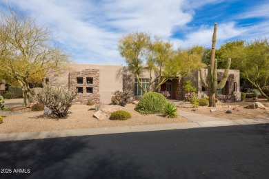 Live like you're on vacation in this stunning golf course home on Troon North Golf Club  in Arizona - for sale on GolfHomes.com, golf home, golf lot