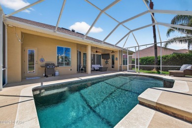 LAKE VIEWS o SCREENED POOL o BRAND NEW ROOF  AC o LOCATED IN on Venetian Bay Golf Course in Florida - for sale on GolfHomes.com, golf home, golf lot