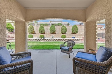Step into this immaculate SUMMERLIN single-story retreat on Highland Falls Golf Club in Nevada - for sale on GolfHomes.com, golf home, golf lot