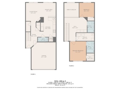 Beautiful two story town home with 2 spacious bedrooms, 2.5 on Broken Arrow Golf Club in Illinois - for sale on GolfHomes.com, golf home, golf lot