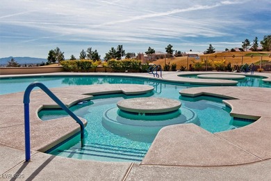 Step into this immaculate SUMMERLIN single-story retreat on Highland Falls Golf Club in Nevada - for sale on GolfHomes.com, golf home, golf lot