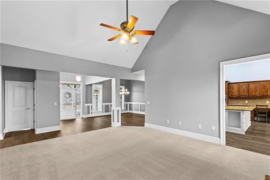 Discover elegance and comfort in this stunning home nestled in on Traditions of Braselton Golf Club in Georgia - for sale on GolfHomes.com, golf home, golf lot