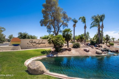 Charming 2BR, 2BA Carmel model on a corner lot on the walking on Sun Lakes Country Club in Arizona - for sale on GolfHomes.com, golf home, golf lot