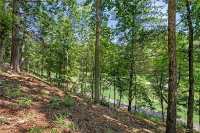 Prime golf course lot with a gentle build site located in The on The Cliffs At Keowee Vineyards Golf Club in South Carolina - for sale on GolfHomes.com, golf home, golf lot