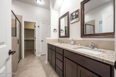 Magnificent Pueblo designed home with 3 bedrooms 2 and half on Sonoma Ranch Golf Course in New Mexico - for sale on GolfHomes.com, golf home, golf lot