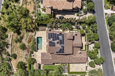 Custom Shady Canyon estate built on an exceptional lot with wide on Shady Canyon Golf Club in California - for sale on GolfHomes.com, golf home, golf lot