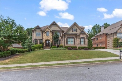 This magnificent home seamlessly blends modern design with on Hamilton Mill Golf Club in Georgia - for sale on GolfHomes.com, golf home, golf lot