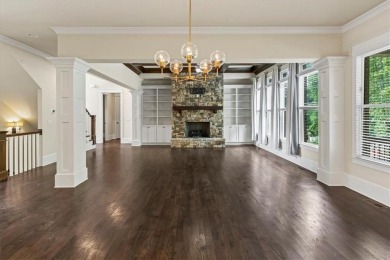 This magnificent home seamlessly blends modern design with on Hamilton Mill Golf Club in Georgia - for sale on GolfHomes.com, golf home, golf lot