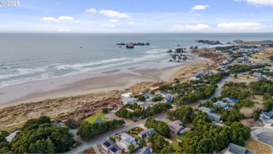 This modern and beautifully designed two story home is located on Old Bandon Golf Links in Oregon - for sale on GolfHomes.com, golf home, golf lot