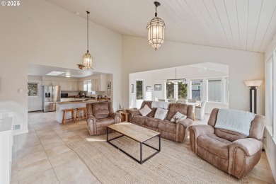 This modern and beautifully designed two story home is located on Old Bandon Golf Links in Oregon - for sale on GolfHomes.com, golf home, golf lot