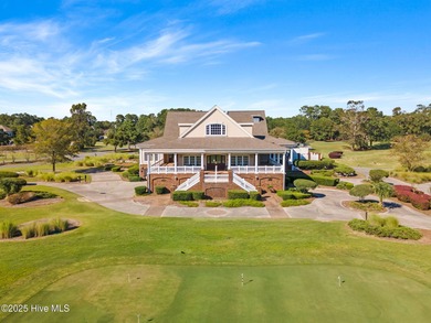 Expansive open views of Lions Paw #13 fairway and pond from this on Ocean Ridge Plantation in North Carolina - for sale on GolfHomes.com, golf home, golf lot