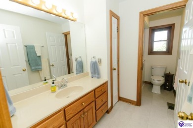 This well maintained brick ranch sits in the beautiful Warren on Campbellsville Country Club in Kentucky - for sale on GolfHomes.com, golf home, golf lot