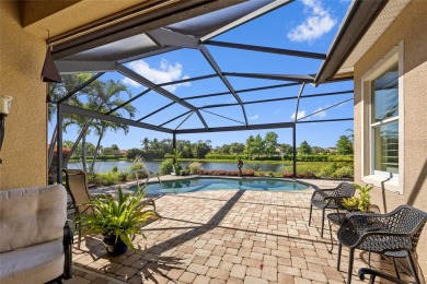 EXCEPTIONAL 2 BEDROOM + DEN, 2 BATH, 2-CAR GARAGE LAKEFRONT POOL on Riverwood Golf Club in Florida - for sale on GolfHomes.com, golf home, golf lot