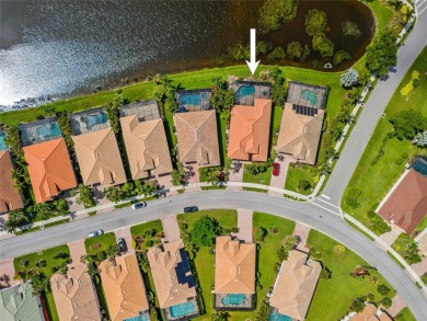 EXCEPTIONAL 2 BEDROOM + DEN, 2 BATH, 2-CAR GARAGE LAKEFRONT POOL on Riverwood Golf Club in Florida - for sale on GolfHomes.com, golf home, golf lot