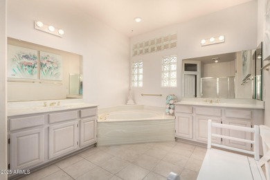 Beautiful Cottonwood model offering 2,164 sq ft with 2 bedrooms on Trail Ridge Golf Course in Arizona - for sale on GolfHomes.com, golf home, golf lot