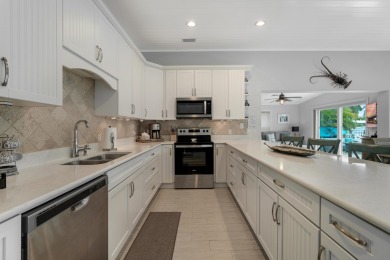 This Key Colony Beach coastal retreat blends modern elegance on Key Colony Beach Golf Course in Florida - for sale on GolfHomes.com, golf home, golf lot