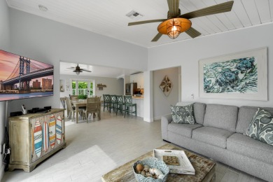 This Key Colony Beach coastal retreat blends modern elegance on Key Colony Beach Golf Course in Florida - for sale on GolfHomes.com, golf home, golf lot