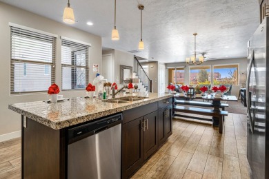 This stunning home is located in the highly sought-after on Entrada at Snow Canyon in Utah - for sale on GolfHomes.com, golf home, golf lot