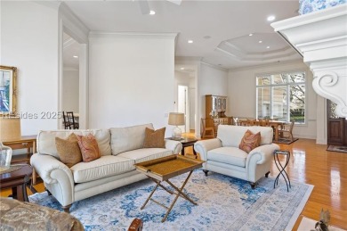 This beautifully maintained home is the ideal retreat with on Callawassie Island Club in South Carolina - for sale on GolfHomes.com, golf home, golf lot